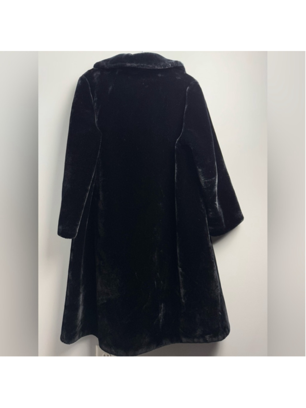 Vintage Borgaza Faux Fur knee length Heavy Winter Coat - Picture 9 of 10
